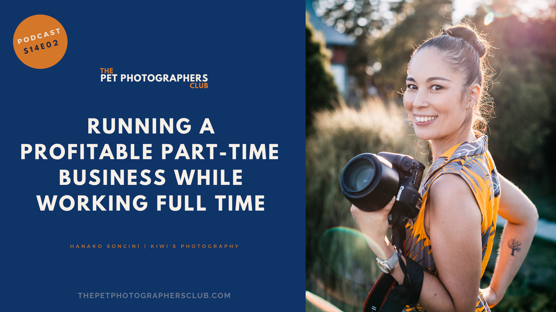 S14E02 Running a profitable parttime pet photography business while working full time — The