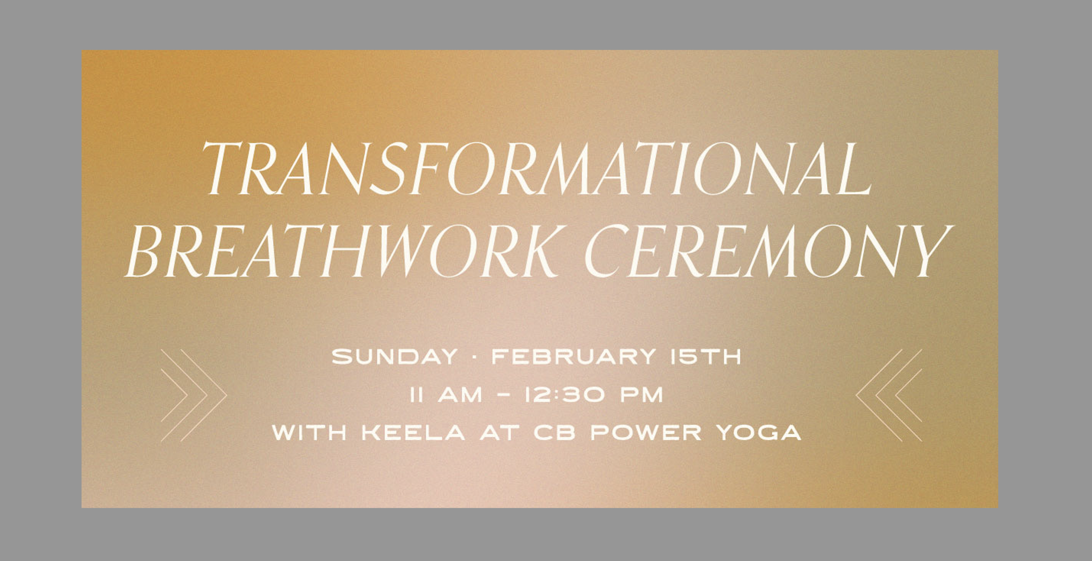Transformational Breathwork Ceremony