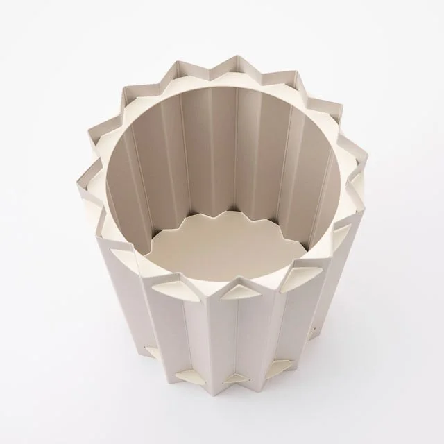 Zigzag Box | Taisei Sikigu Papiereimer