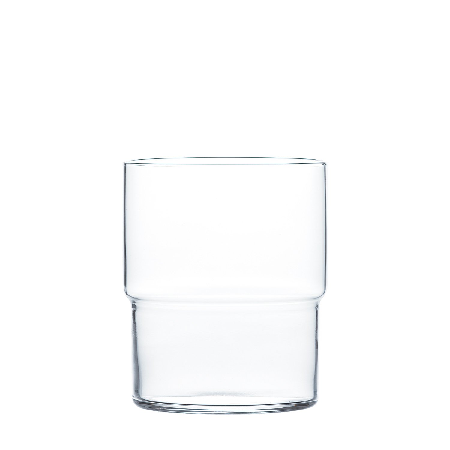 Stapelbarer Tumbler Glas von Toyo Sasaki Glass, stackable tumbler
