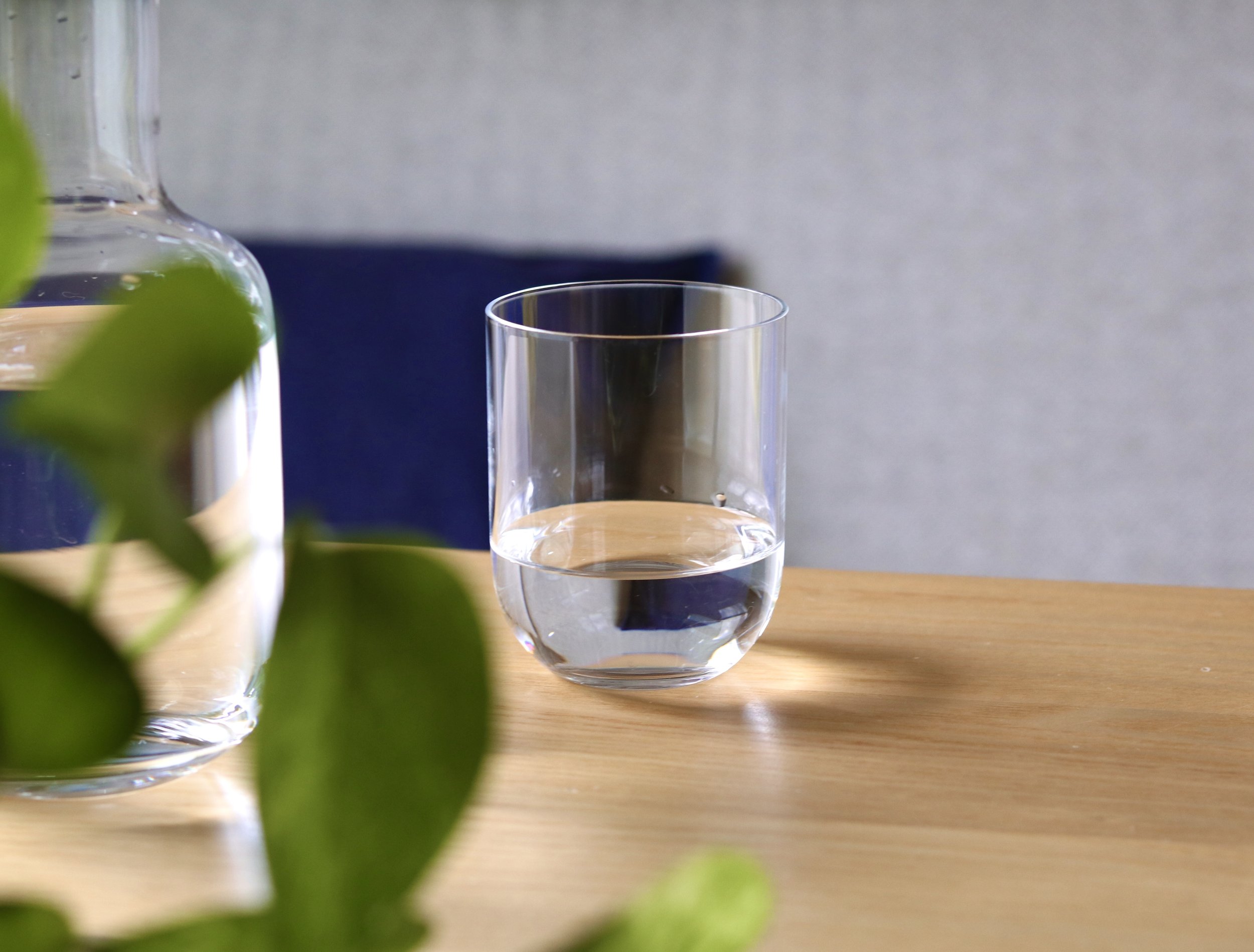 Night Carafe - Nachttisch Wasser-Karaffe aus Glas von Toyo-Sasaki