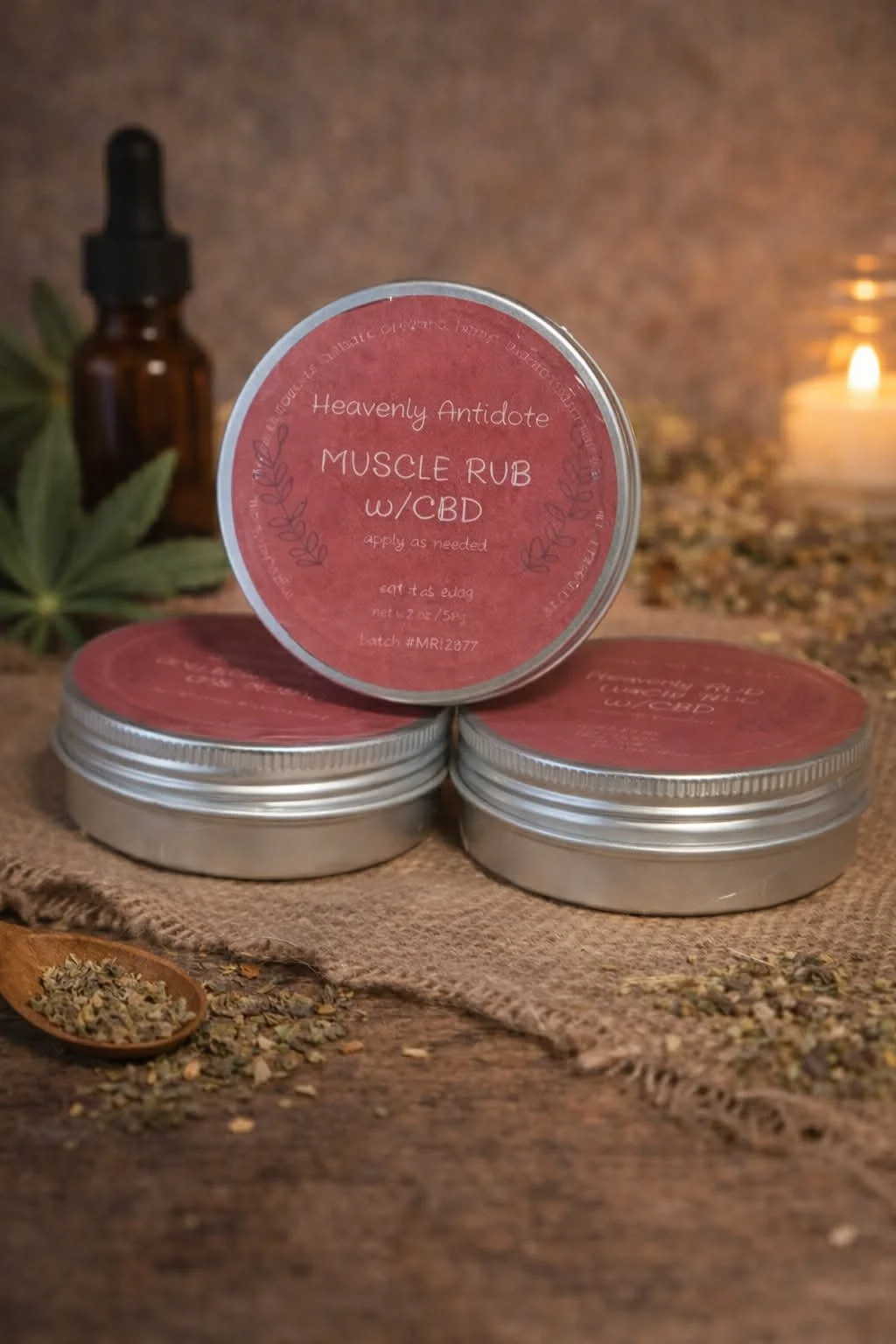 Muscle Rub With CBD