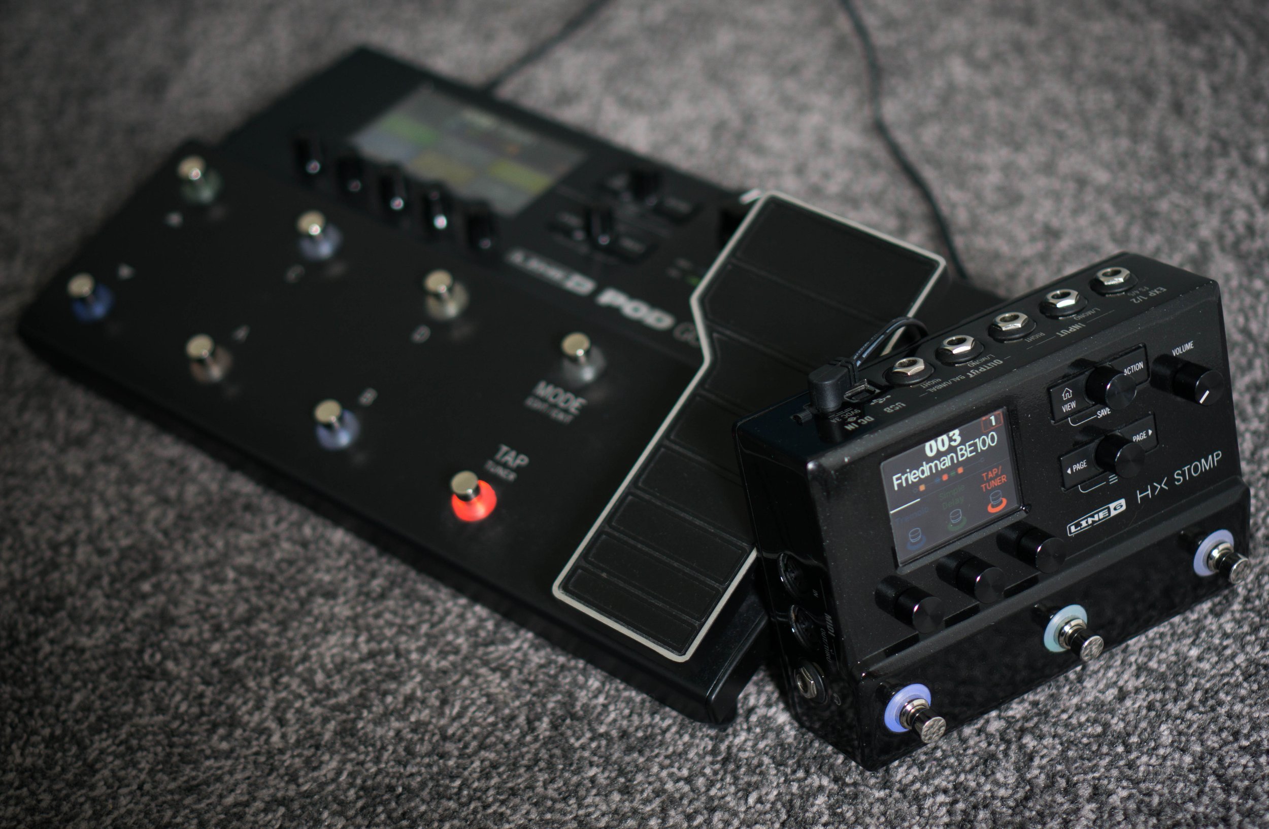 Line 6 HX Stomp vs POD Go — The Gear Check