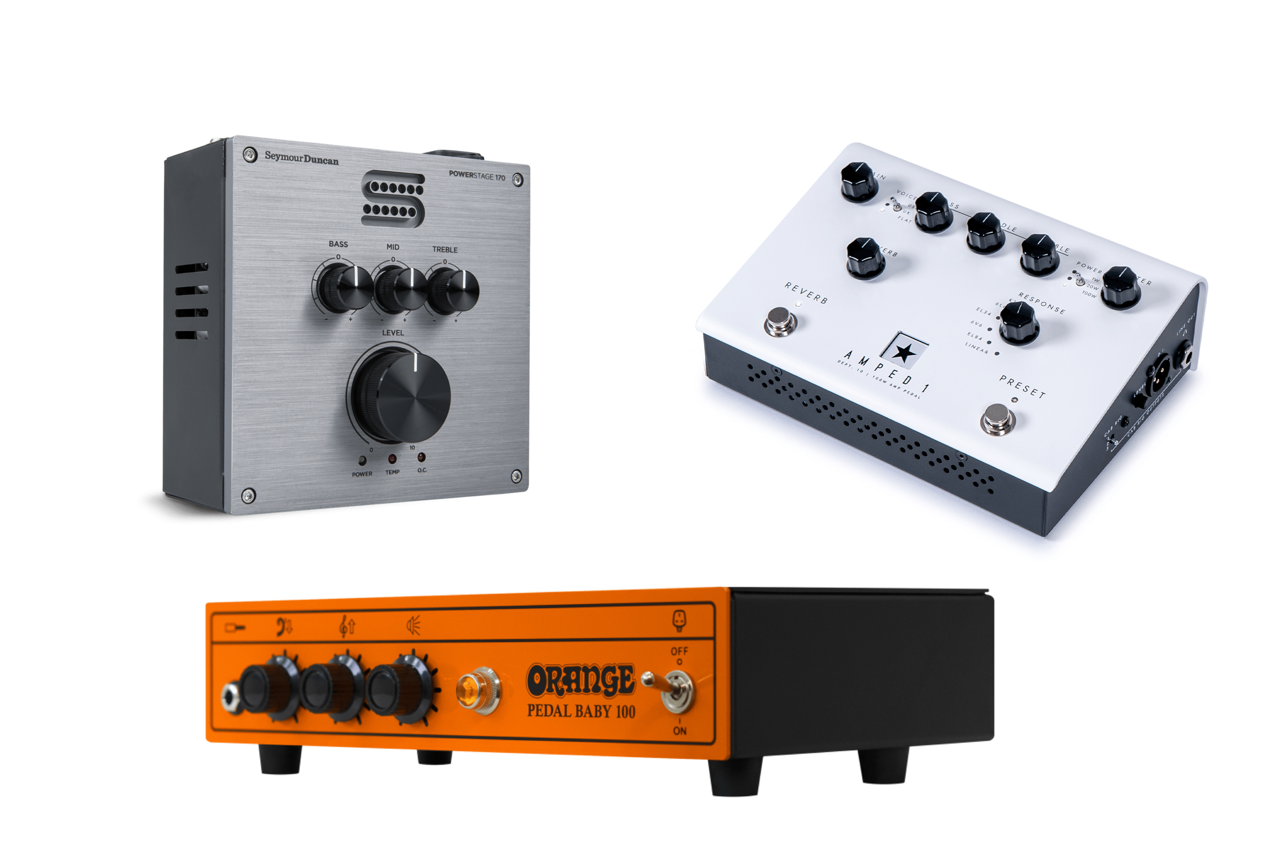 Pedal Baby vs Powerstage vs Amped1