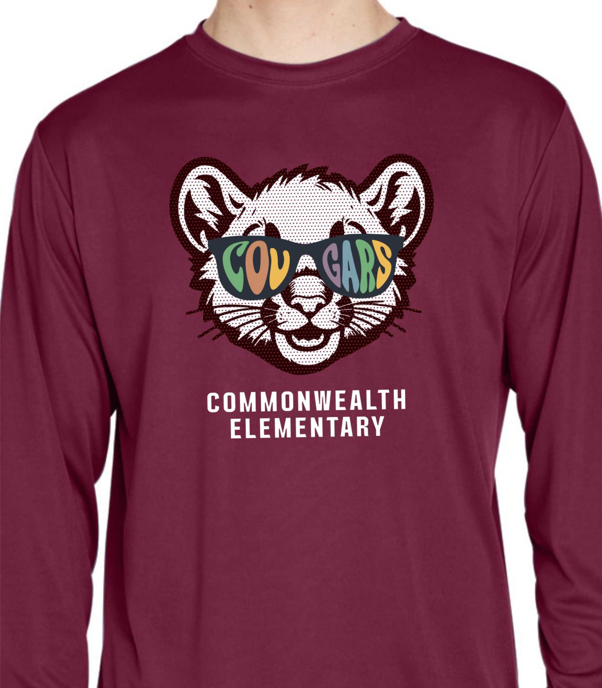 Commonwealth Spiritwear Adult Longsleeve Dri-Fit Shirt