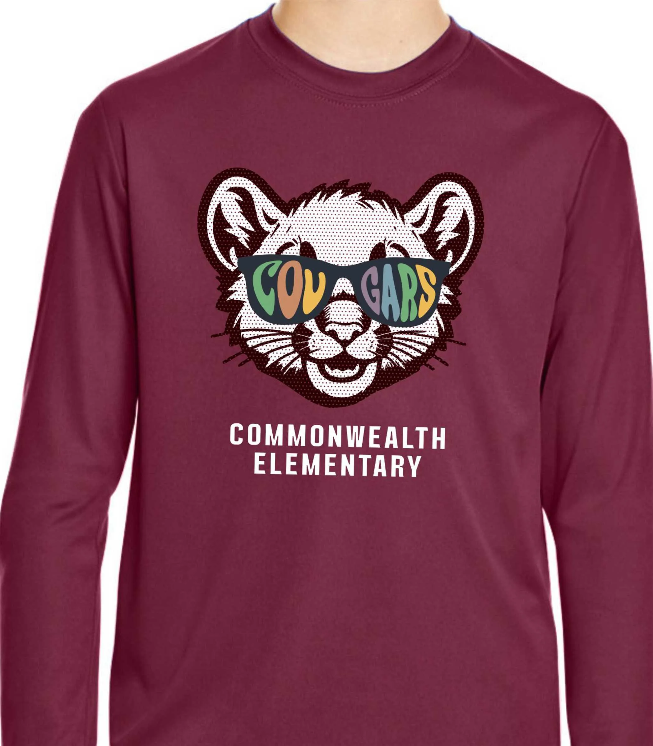 Commonwealth Spiritwear Youth Longsleeve Dri-Fit Shirt