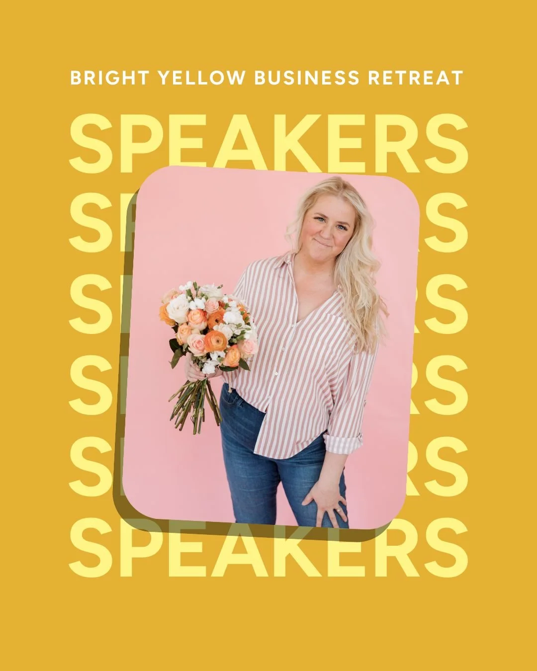 Meet the amazing experts ready to help you GROW at the Bright Yellow Business Retreat!

Our speakers are the minds responsible for millions in revenue, scaling teams, launching brands that stand out, turning chaos into systems, and helping entreprene