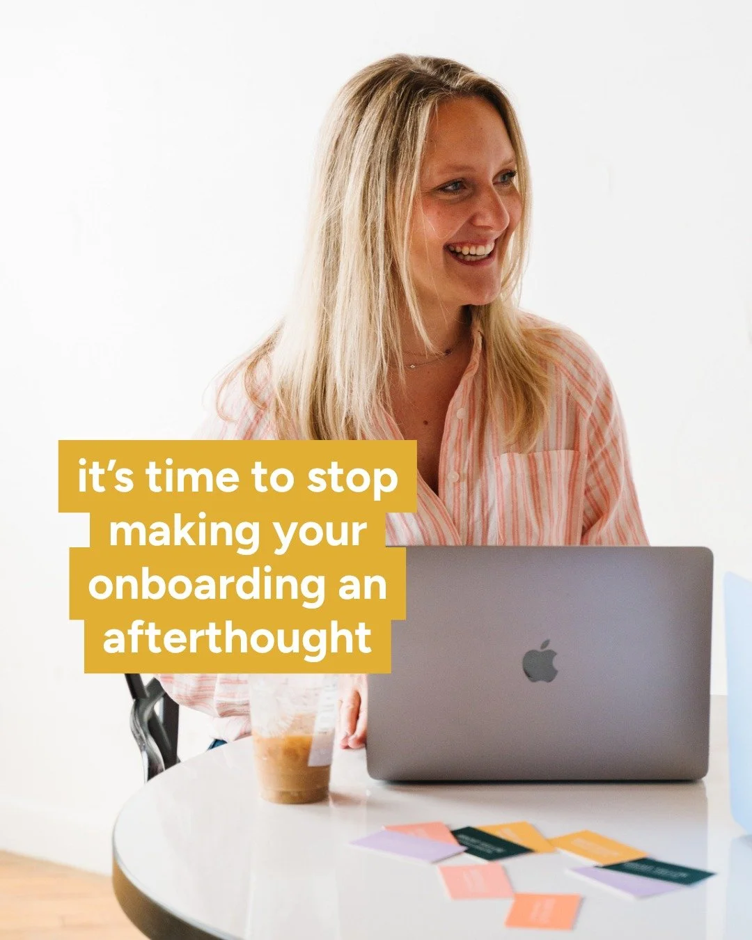 Make your onboarding remind your client why they signed up to work with you in the first place ☀

I'm taking on new clients in June for the Client Experience Audit! Are you the next one? 👀

I pretend to be one of your clients and give you all the ho