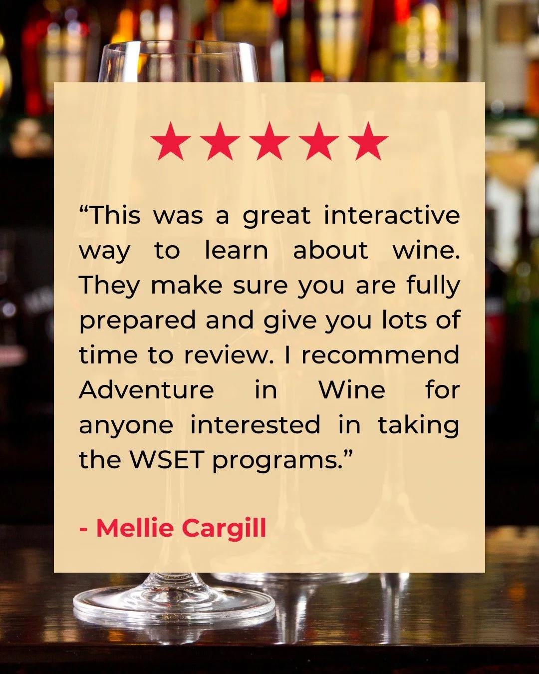 Our students love the interactive learning experience, the clear exam preparation, and the supportive guidance they receive throughout the course. 

Every class is designed to build confidence and real wine knowledge.

#winetasting
#wine
#tasting
#wi