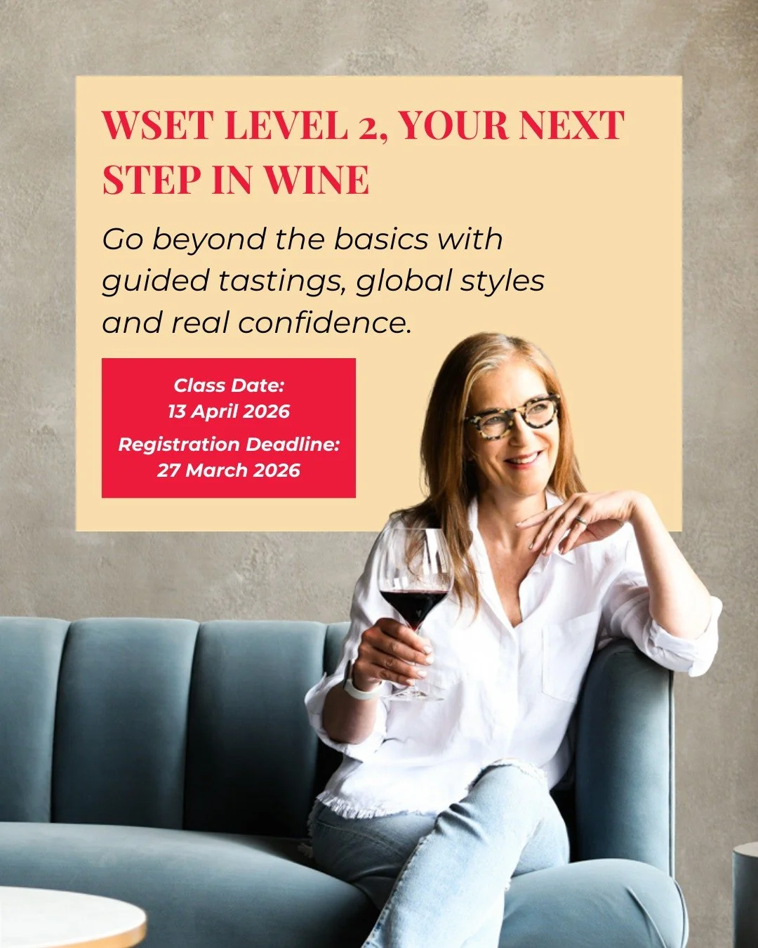 Ready to go beyond the basics? WSET Level 2 is where confidence starts to feel natural.

You&rsquo;ll explore classic grapes and styles from around the world, including sparkling and fortified, then practise describing what you taste with clarity and