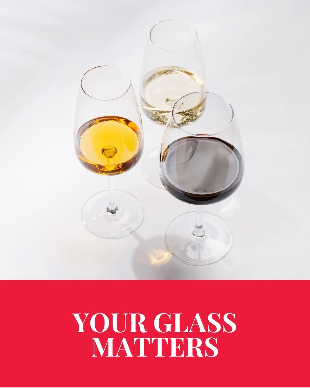 If a wine feels &ldquo;muted,&rdquo; don&rsquo;t blame the bottle first, check the glass.

A wider bowl gives you more surface area to release aroma, while a narrower rim concentrates it so you can pick up detail faster.

Even sparkling benefits from