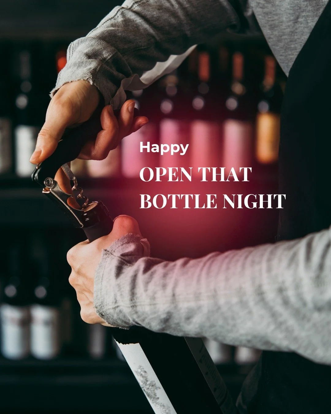 Some bottles are not &ldquo;for a special day&rdquo;. They create the special day.

Tonight is your reminder to open the one you&rsquo;ve been saving, pour it slowly, and make a moment of it.
Tell someone the story of why you bought it, or write one 