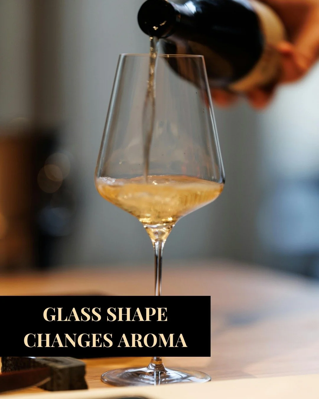 Yes, your glass can change what you smell. A wider bowl gives aromas more room to collect, while a narrower opening concentrates them toward your nose.

That is why the same wine can feel more floral, more fruity, or more spicy depending on the shape