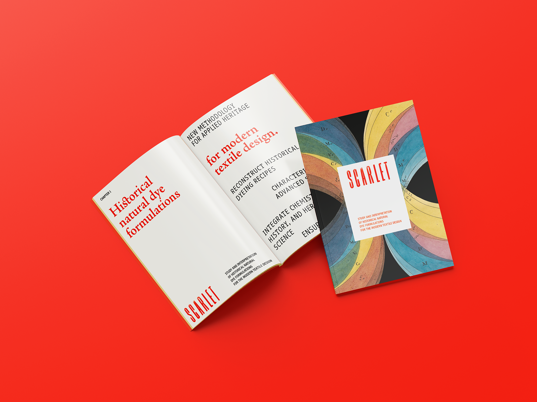 Looking to the past to find the future of natural dyeing : behind SCARLET's new visual identity