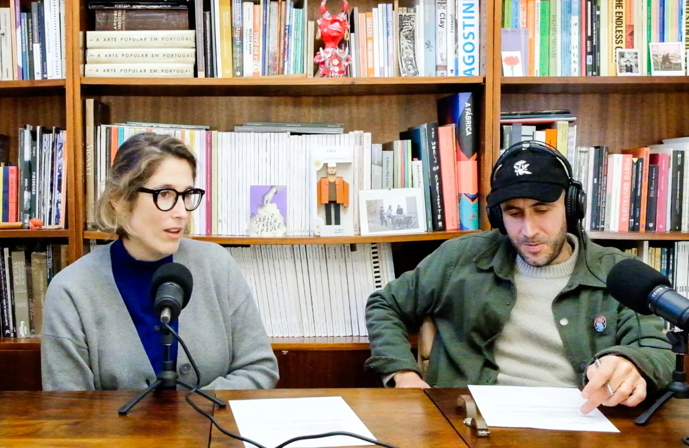 Interview with Joana Correia for the first episode of our new podcast