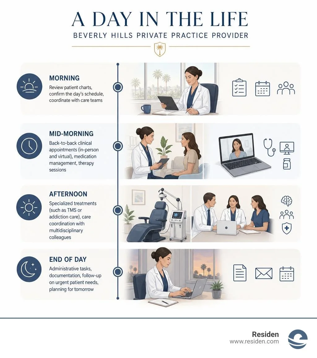 A Day in the Life of a Beverly Hills Private Practice Provider