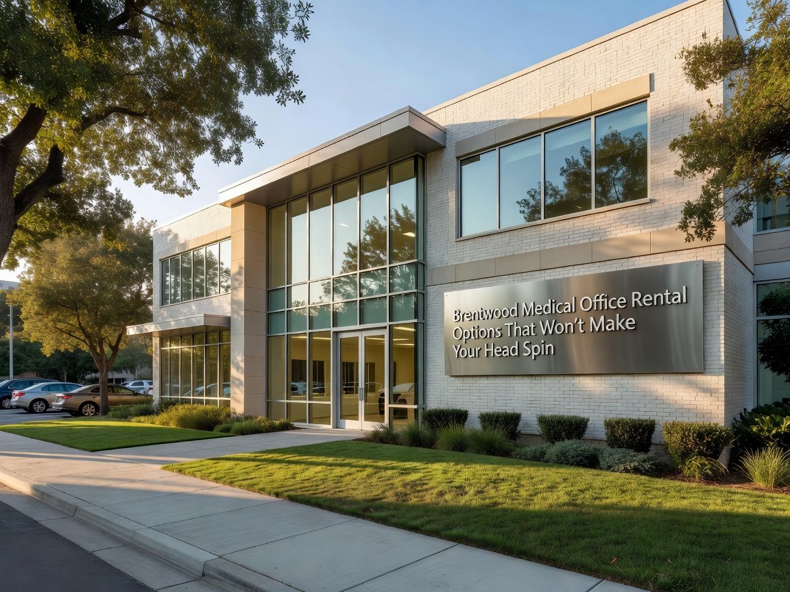 Brentwood Medical Office Rental Options That Won't Make Your Head Spin