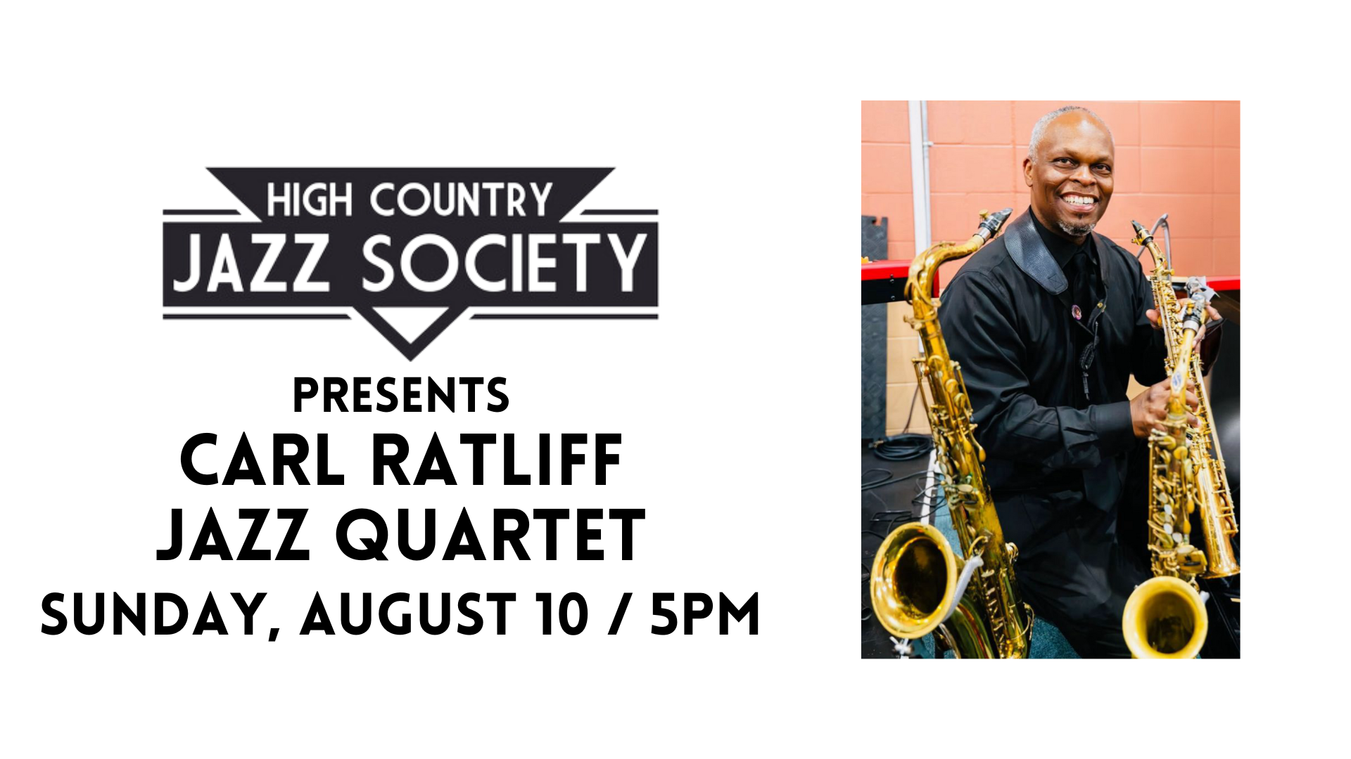 Carl Ratliff Jazz Quartet — The Appalachian Theatre of the High Country