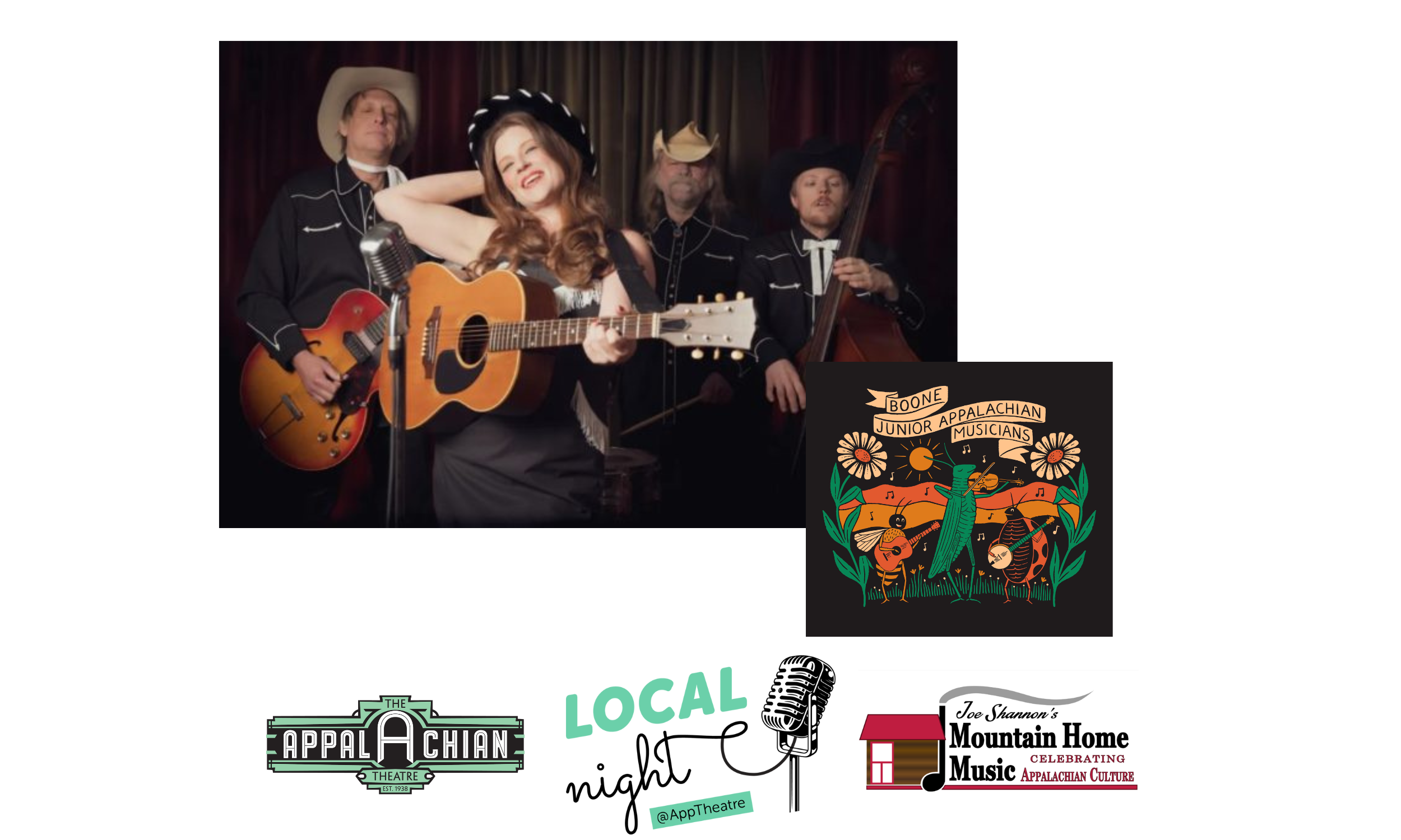 Local Night the AppTheatre! presents Kelley & the Cowboys with Boone