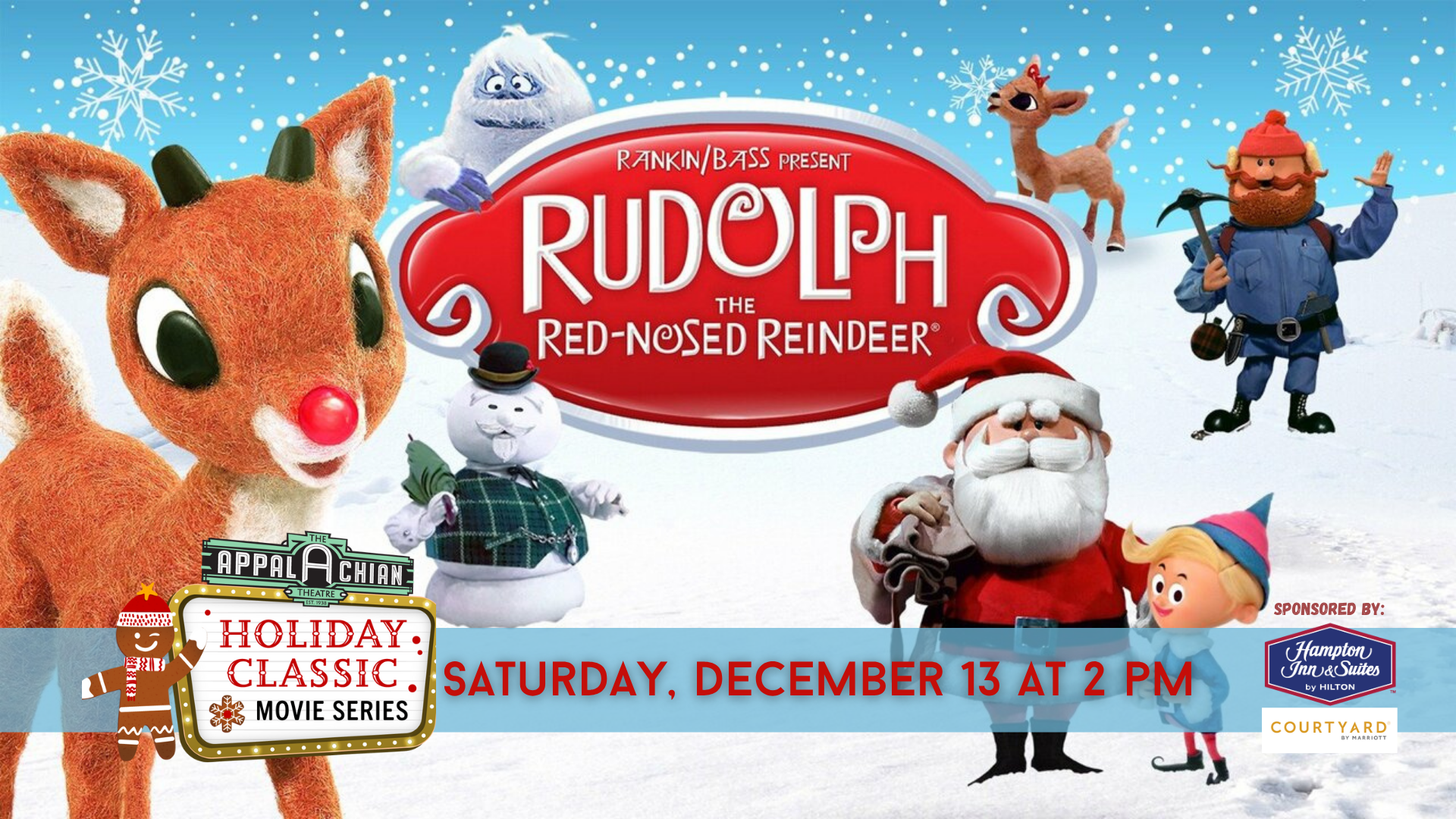 “Rudolph The Red-Nosed Reindeer” (1964) — The Appalachian Theatre of ...