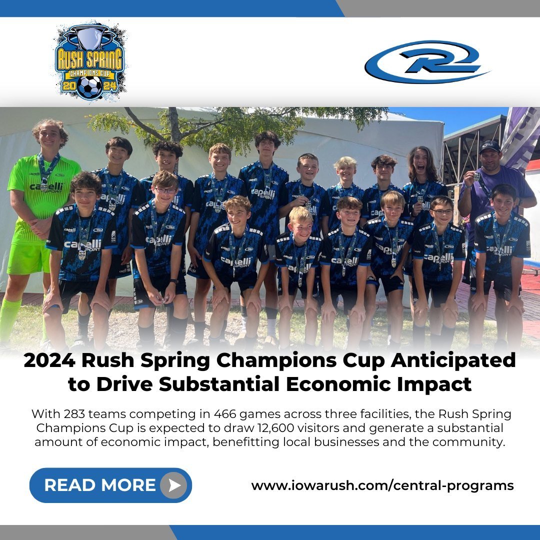 PRESS RELEASE | 2024 Rush Spring Champions Cup Anticipated to Drive Substantial Economic Impact. Click the link in our bio to read the full story on our website!