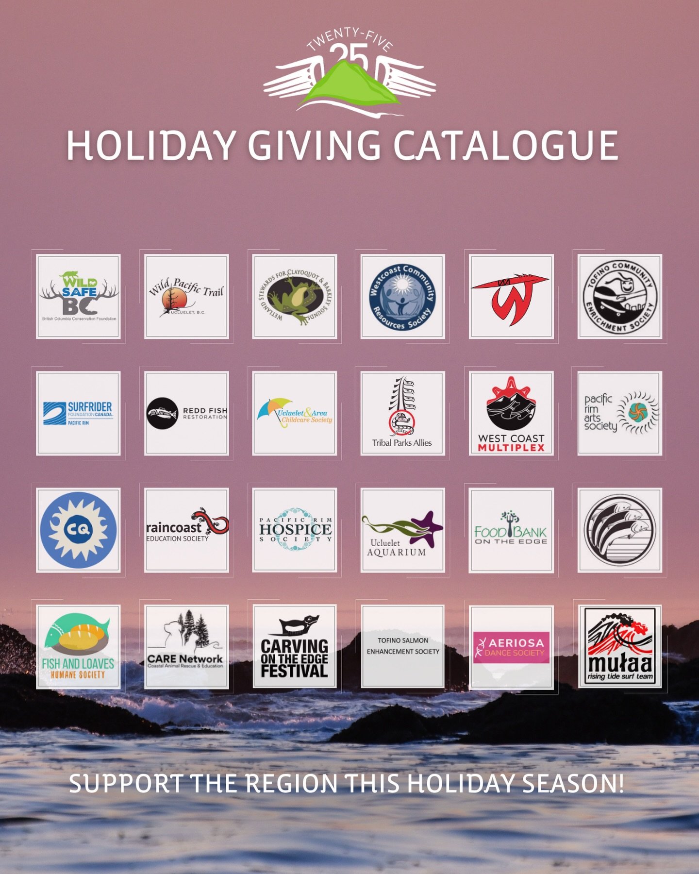 Did you know we have the Coastal Queer Fund, set up by Clayoquot Biosphere Trust, which directs funding to queer initiatives on the coast? 

For the second year in a row, we&rsquo;re proud to be part of the Holiday Giving Catalogue! This collaboratio