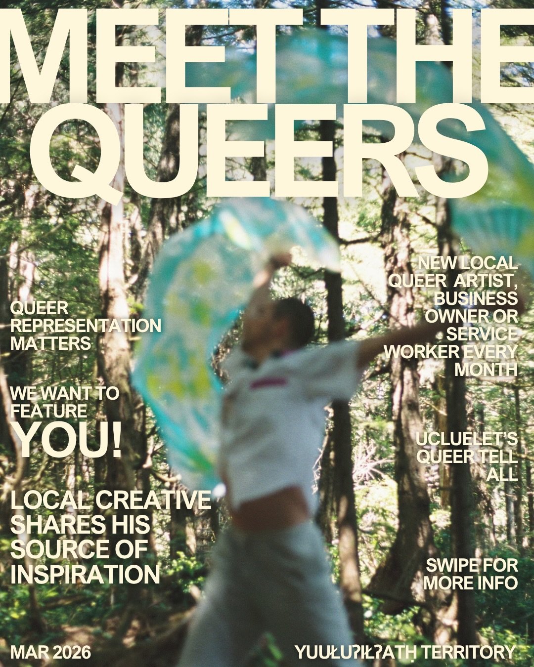Meet Robert Gusdal&mdash;artist, dancer, and community builder shaping the future of coastal arts. Swipe to see what he&rsquo;s up to these days and how you can get involved in local arts! ⭐️

You can find Robert at the next @zine.queens launch, &lsq