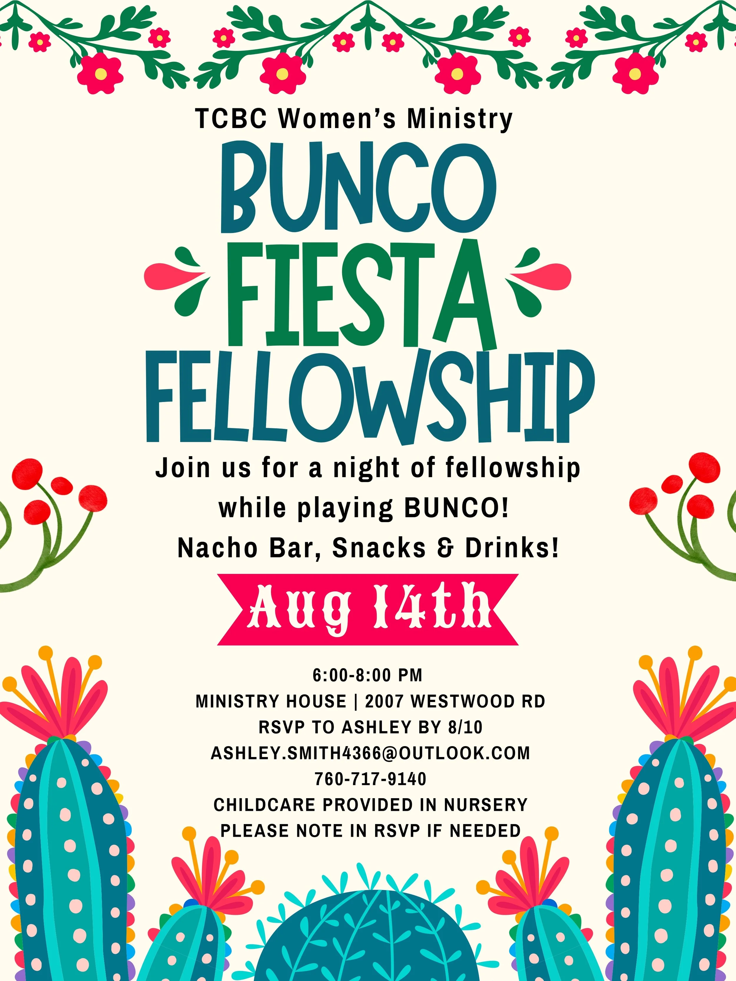 Women’s Ministry - “Fiesta Bunco”