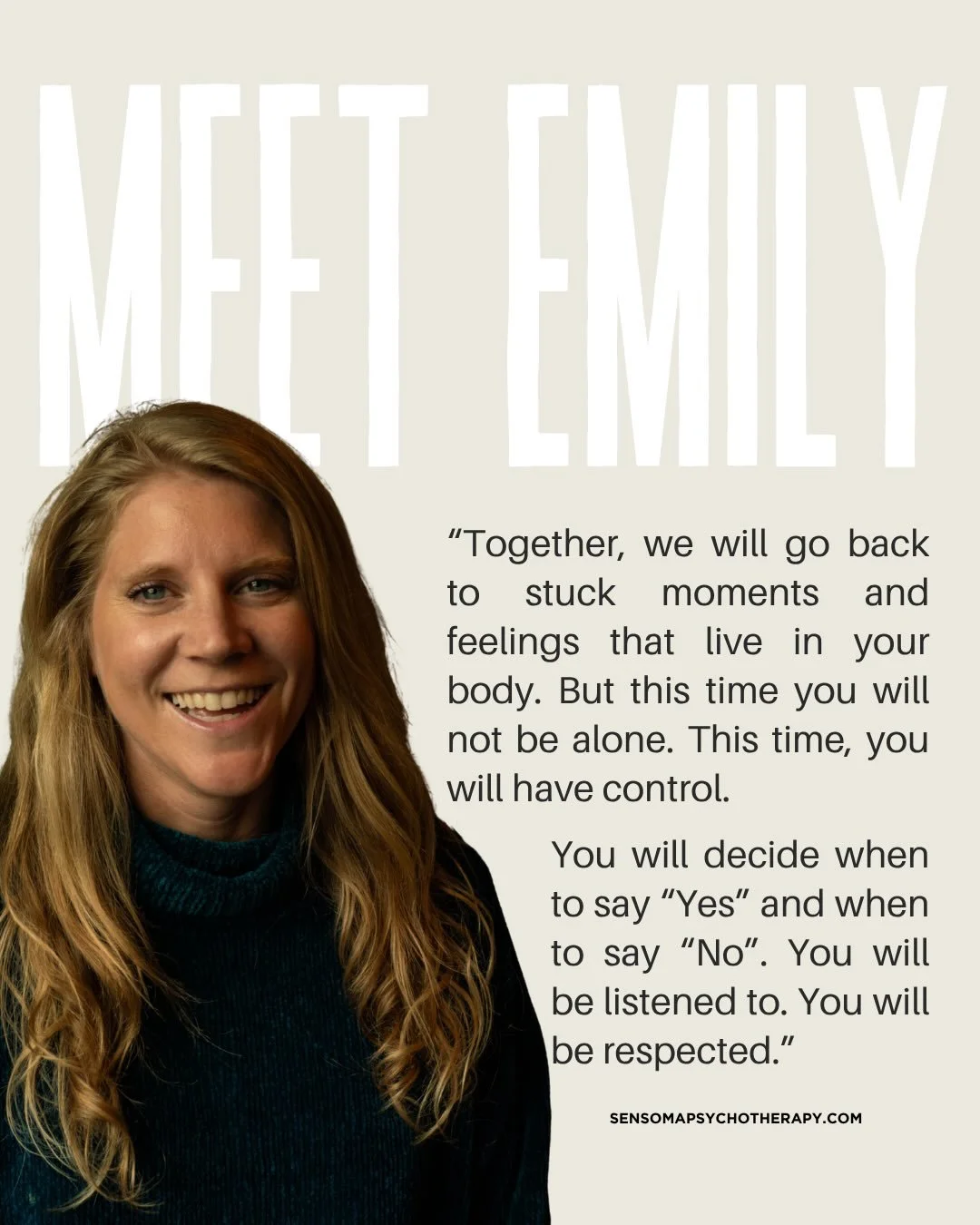 You can schedule an initial consultation with Emily or myself at the link in bio! Emily has immediate availability (Colorado residents only)! 💜

#traumatherapycolorado #emdrtherapist #sensomapsychotherapy #traumatherapist #emdrtherapycolorado