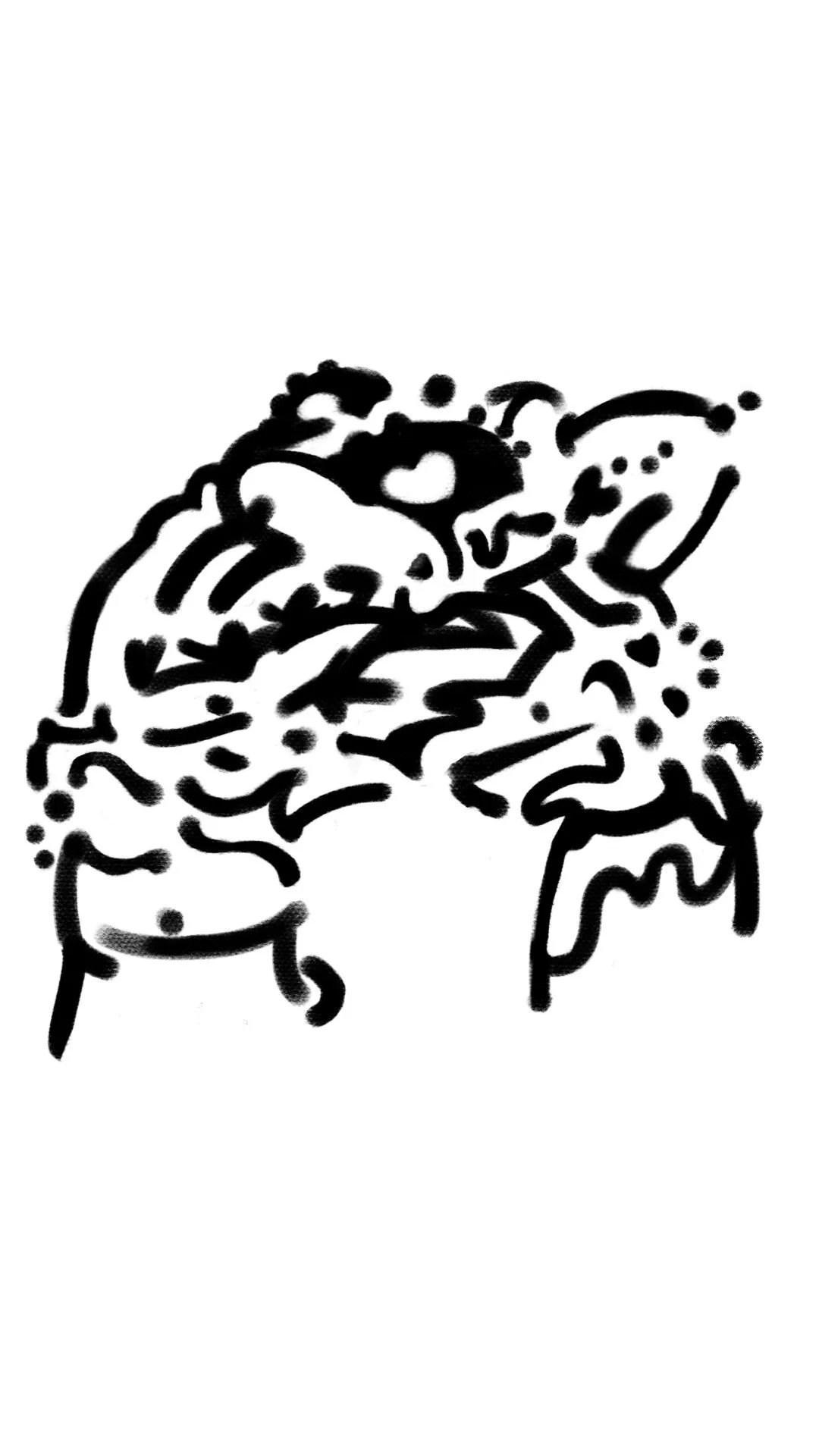 "Tough Love", Digital Illustration, 2026