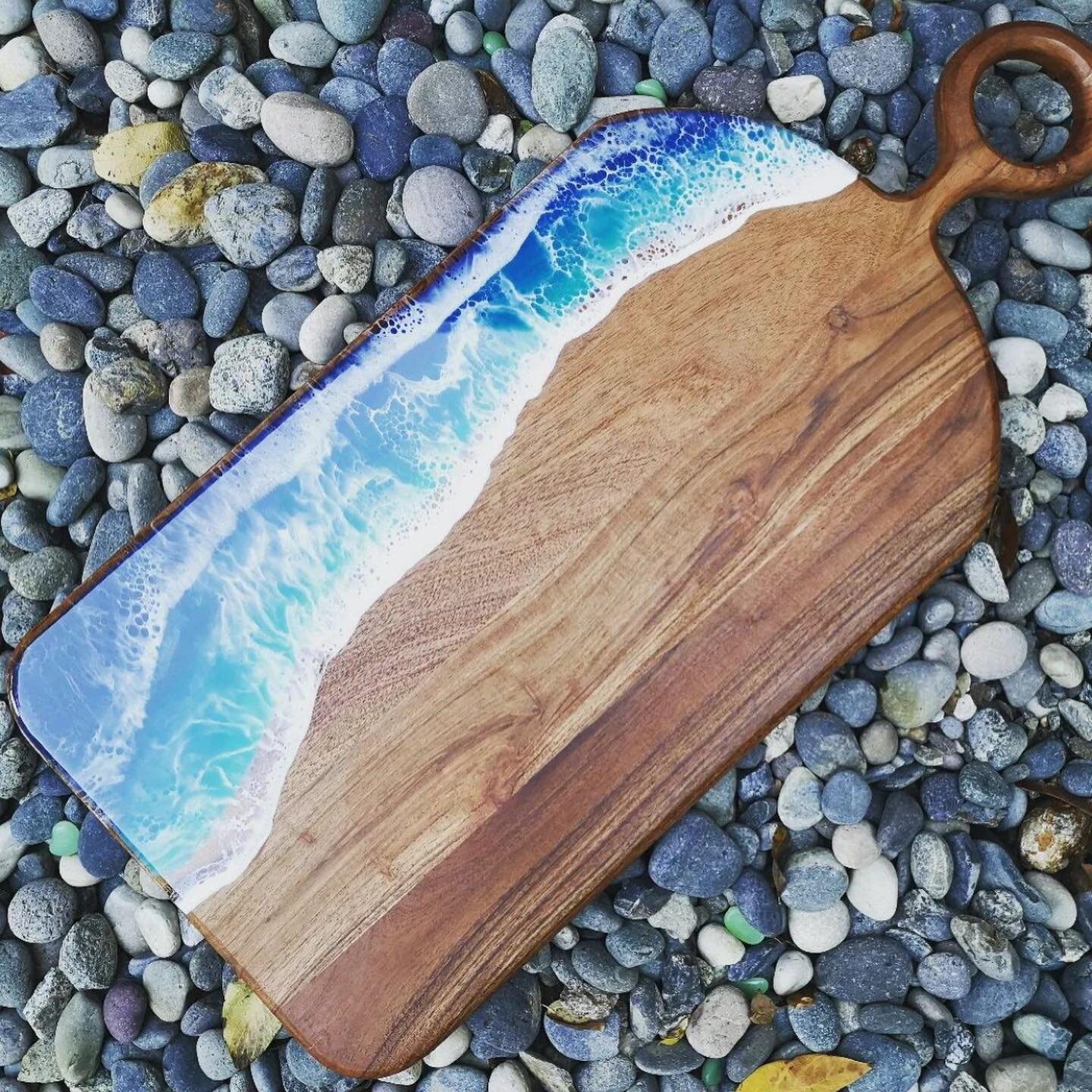 @moonlit.art.studios will be back with their handmade wood and resin art! Most of which doubles as things like charcuterie boards and crib boards for all the more use! 💙
