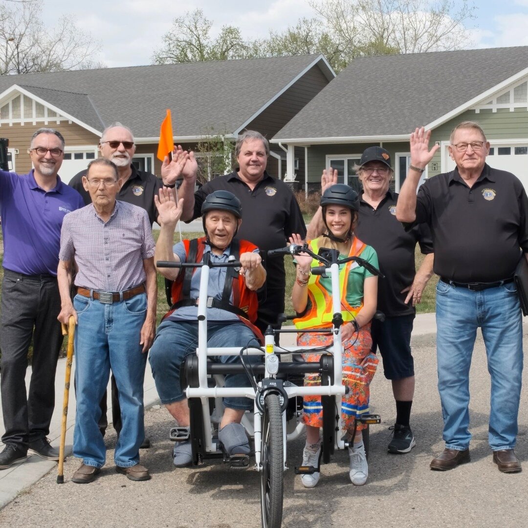 Friday was another beautiful day to take the e-bike for a spin! ☀️🚲
Thank you Lions' Club of Picture Butte for the generous donation. Our residents are so excited to spend the summer going on bike rides. One resident said that it was like being a ki