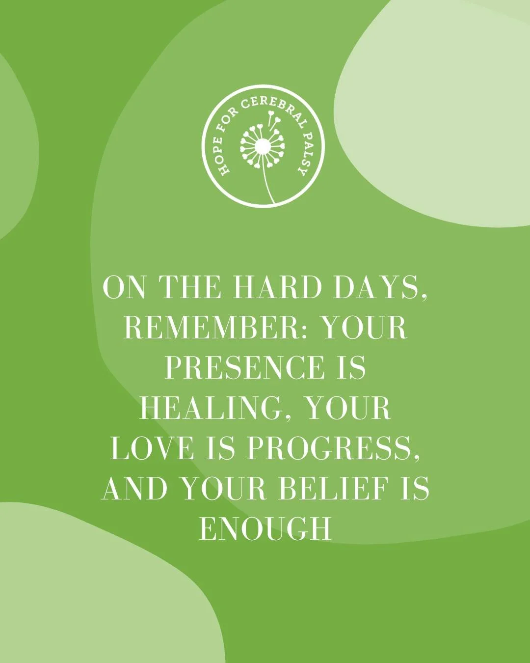 To the ones who show up every single day &mdash;
your quiet strength is everything. 💚

#madetomove #hopeforcerebralpalsy #cpwarrior #caregiverlove #youaredoinggreat