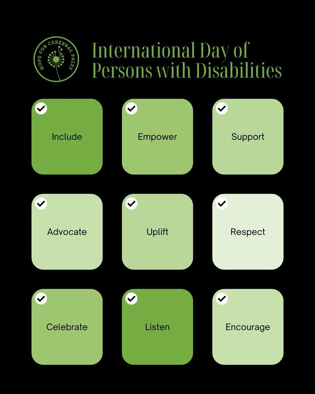 Today we honour every CP warrior and every family walking this journey.

Inclusion starts with small actions that empower, uplift and celebrate every child.

Together we&rsquo;re #MadeToMove