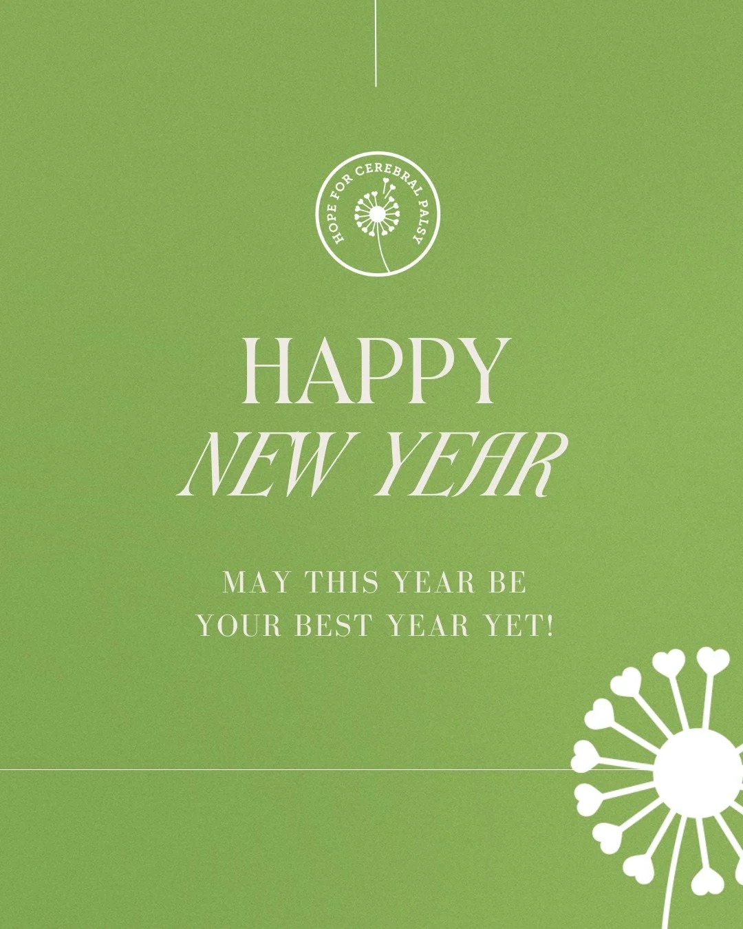 Happy New Year 

We hope you have an amazing year filled with hope, joy, and forward moments 🤍