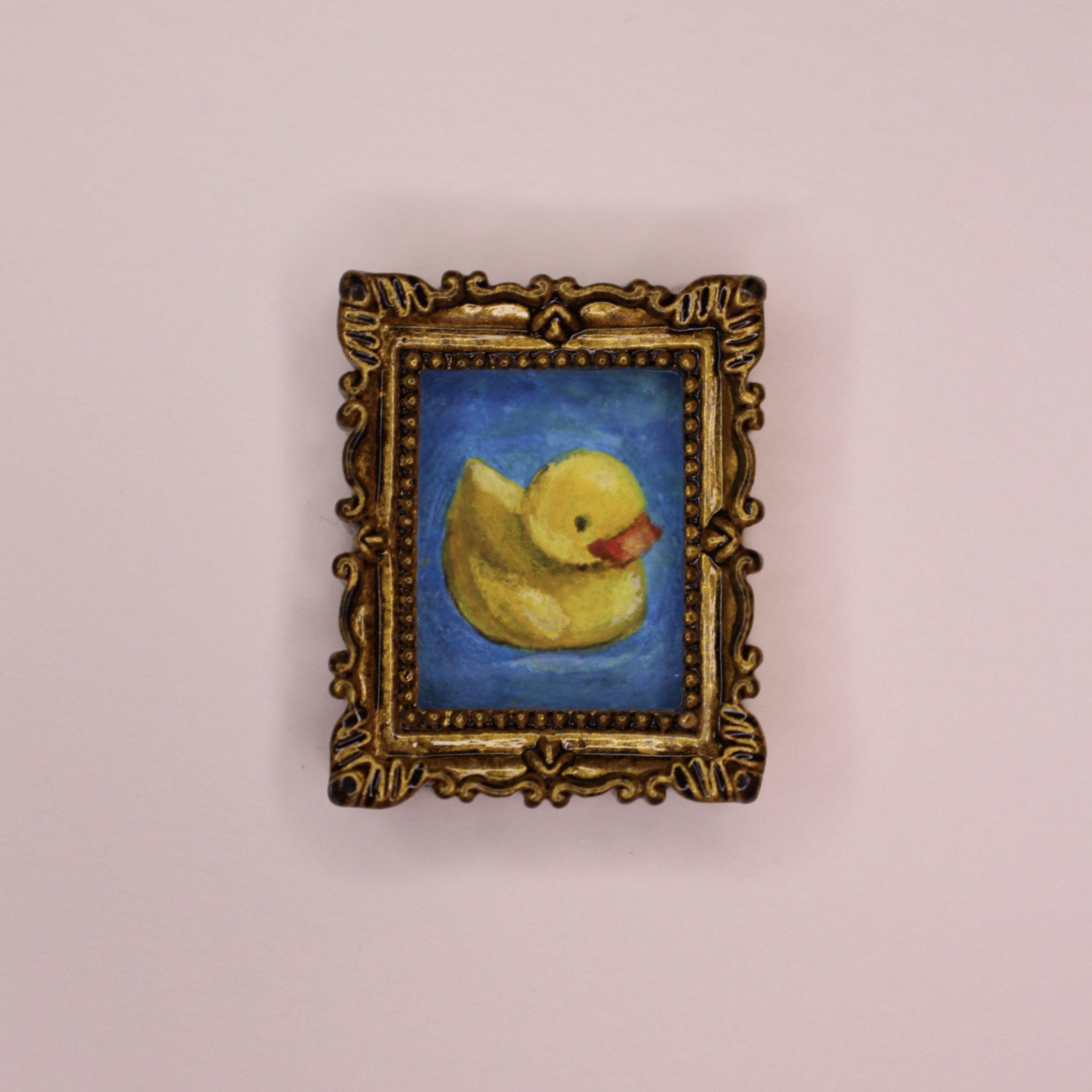 Duck Mini Magnet painting