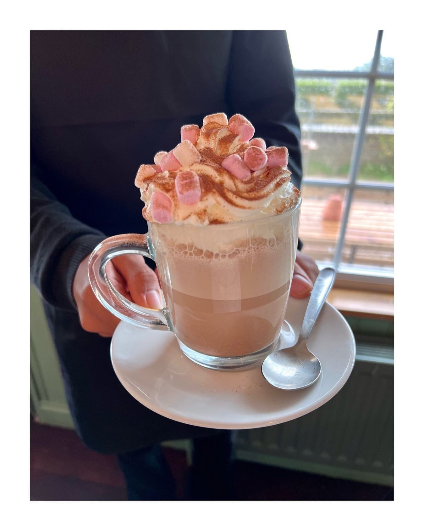 It&rsquo;s a Hot Chocolate kinda day 🍫 

#hotchocolate #creamandmarshmallows #rainydays #dykeroadpark #cafe #coffeeshop #chocolate #brighton