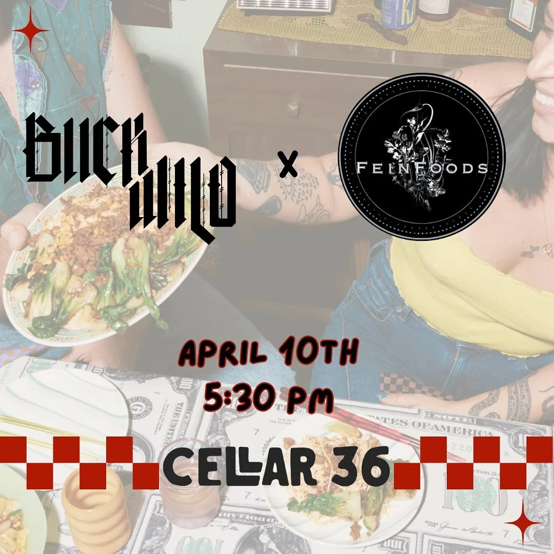 Attention attention! 📣📣 A new series here in the buckwild world is cooking with friends! The first collab of this series is with my good friend @feinfoods at @cellarthirtysix Thursday April 10th. Jack is a super talented chef who loves seasonality 