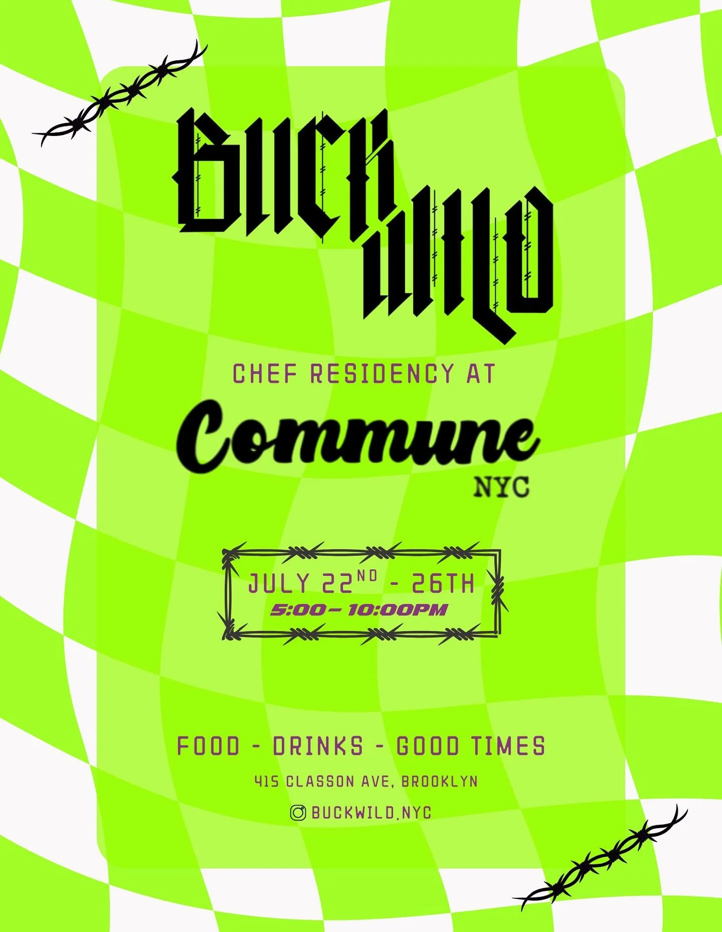 Super stoked to be back at @communenyc this time for a week residency! Expect some classics like the kimchi pimento wontons and a riff on a tiramisu. Can&rsquo;t wait to see you all!