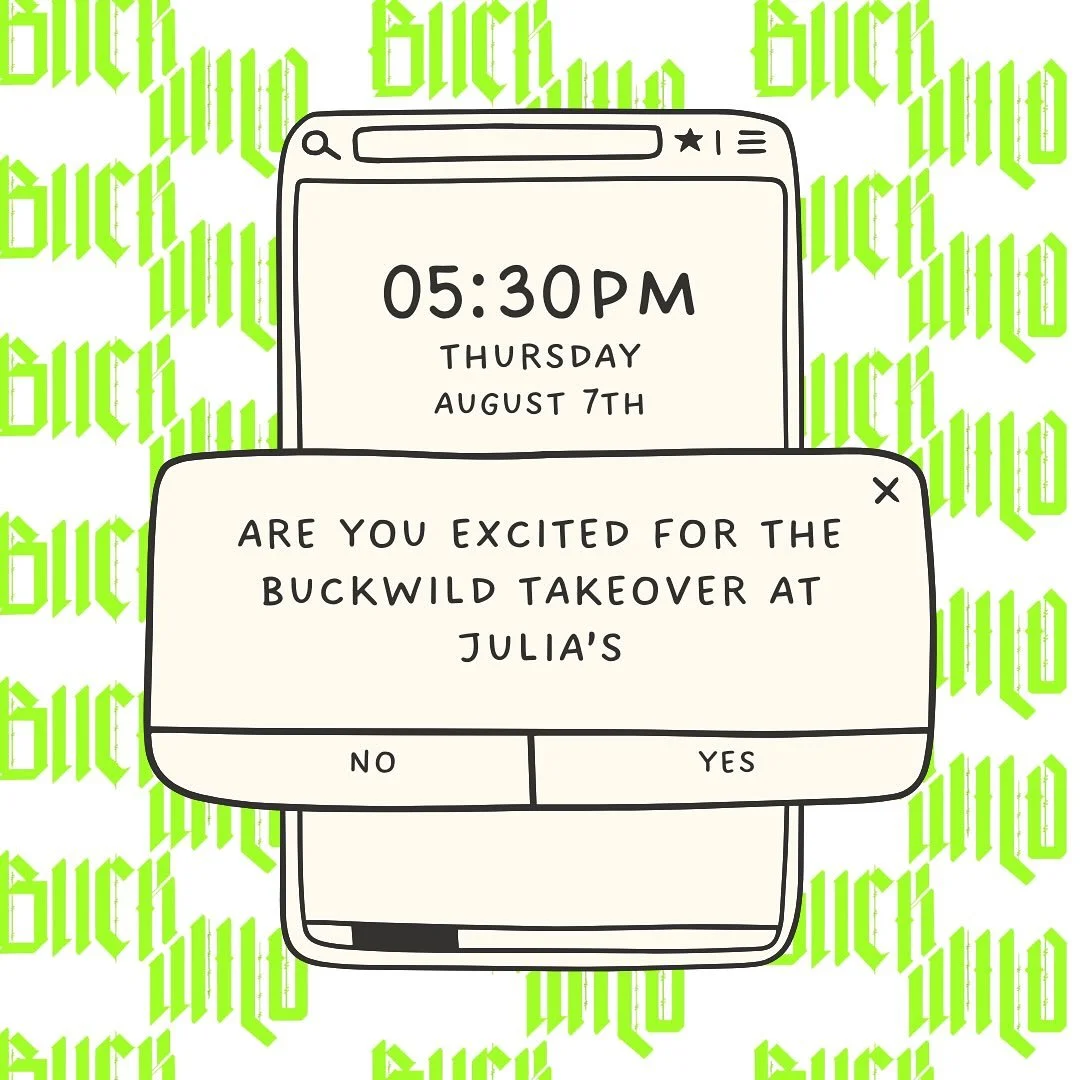 Are yall ready for next Thursday? It&rsquo;s the best season for all my favorite things. We are gonna have a killer time. Reservations will be accepted as well as walk ins!