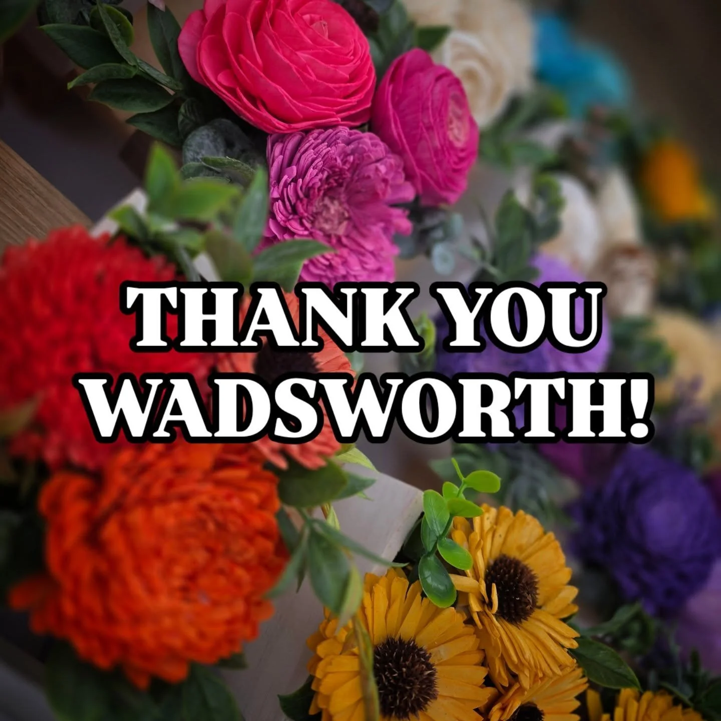 For the second year in a row, Wadsworth, you blew me away! We were so busy I didn't even have a chance to take a picture of my setup and I ALWAYS do that--oops! 🤣 I mean, you guys emptied an entire shelving unit! Thank you thank you thank you!

Afte
