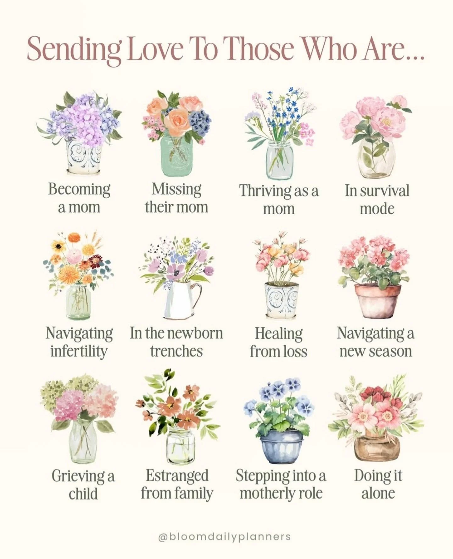Happy Mother's Day to everyone who identifies as a mother ❤️ And if today is hard for you, know that I see you. You are strong and amazing and beautiful and deserve all the best things.

Yesterday, a customer said Happy Mother's Day and asked if I ha