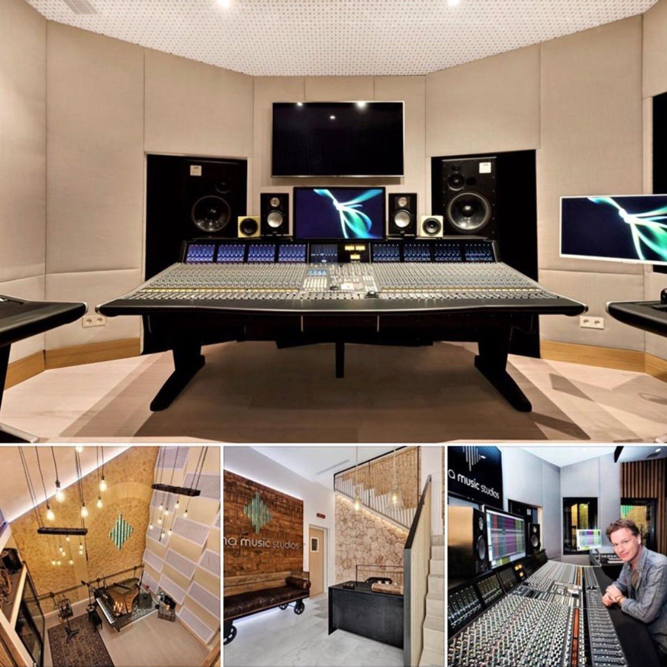 Featuring @palmamusicstudios, a ground-up commercial recording facility on the Spanish Balearic island of Mallorca, built with intention. The speakers in the studio are supported by our Sound Anchors stands, delivering the stability and isolation nee