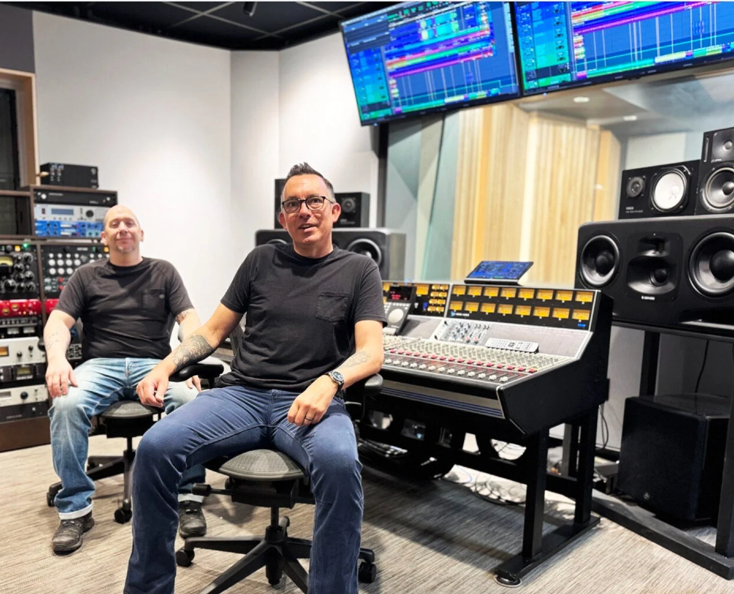Sound Anchors is proud to be part of the newly remodeled recording studio at Glendale Community College, brought to life by @oswaudio in collaboration with Holly Street Studio.

As part of this major expansion, our stands help provide the stable, vib