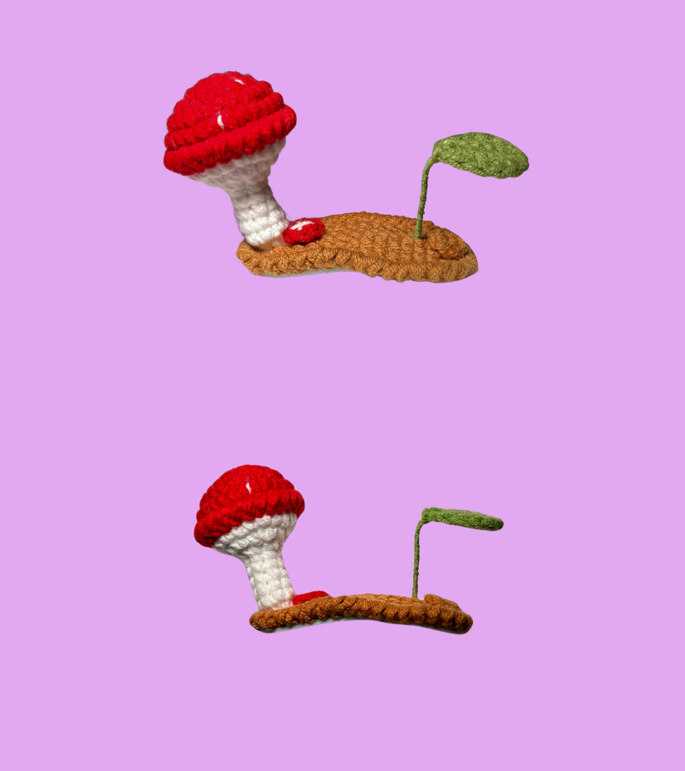Mushroom Hair Clip