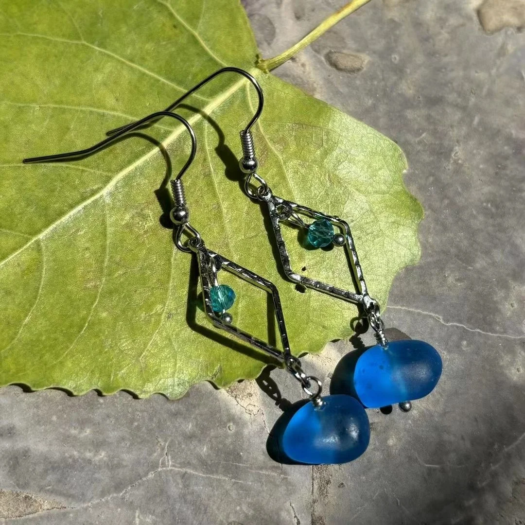 Sea Glass Earrings