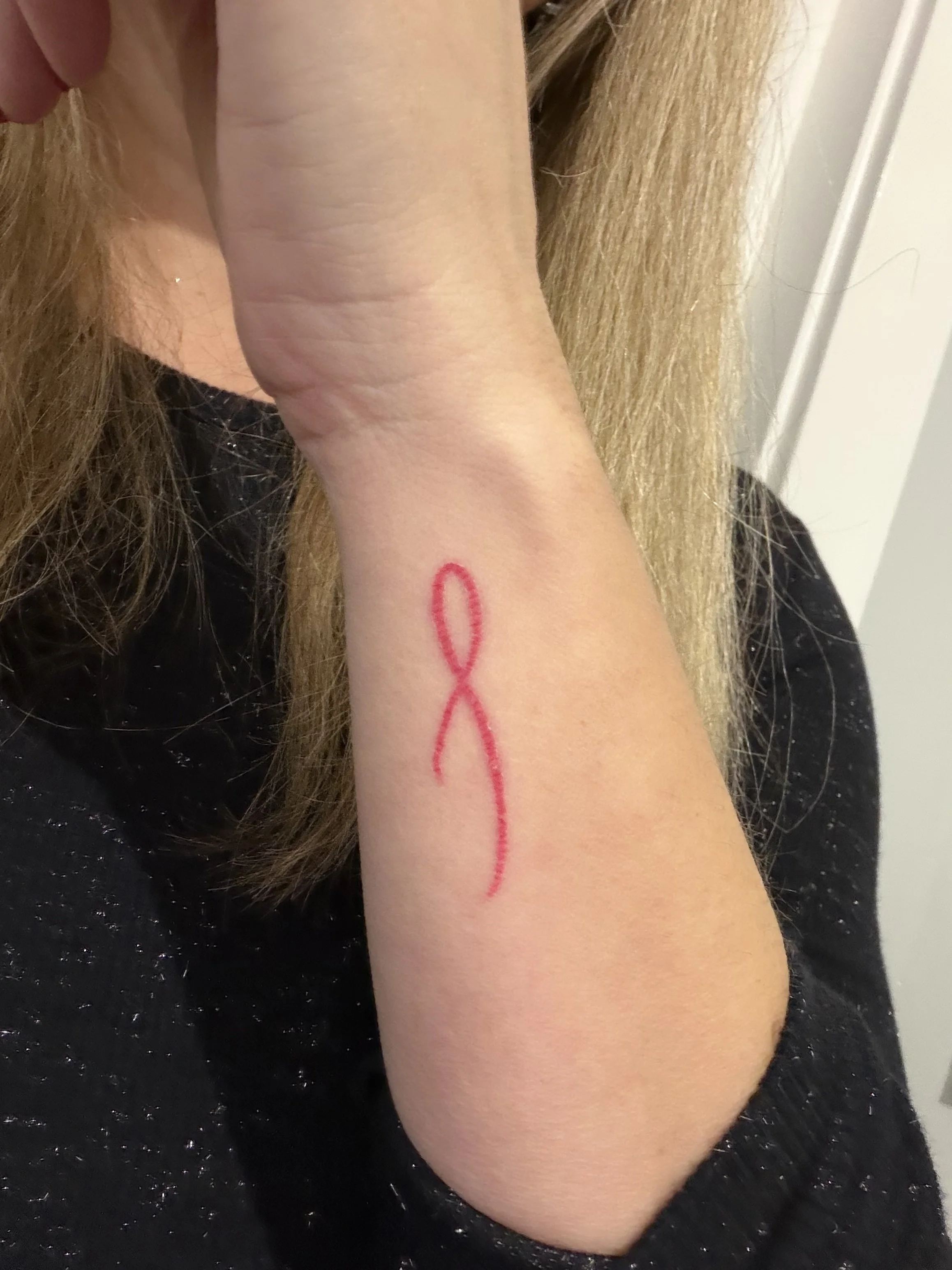 Wait, who has breast cancer? Shut your face.