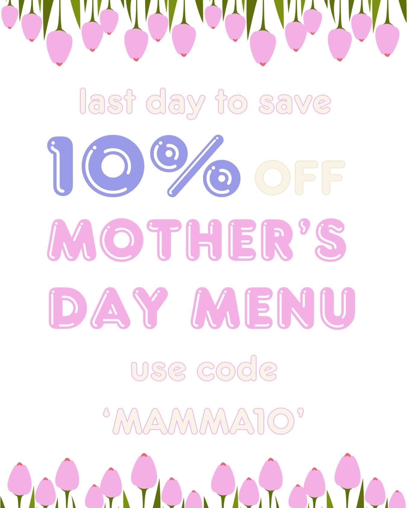 🌷❕LAST DAY ❕🌷
save 10% off your entire Mother&rsquo;s Day order! valid until midnight!