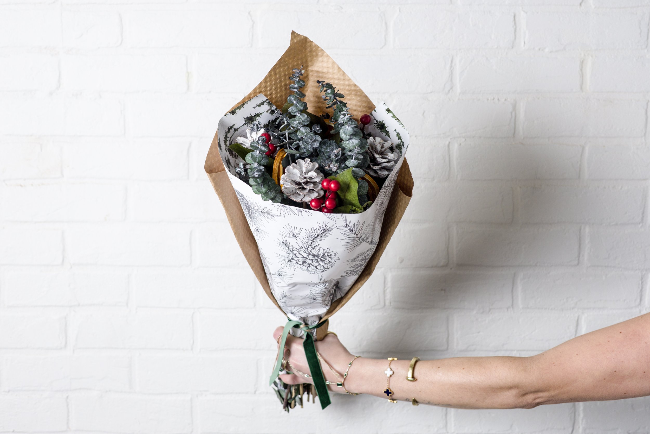 Holiday Dried & Preserved Bouquet