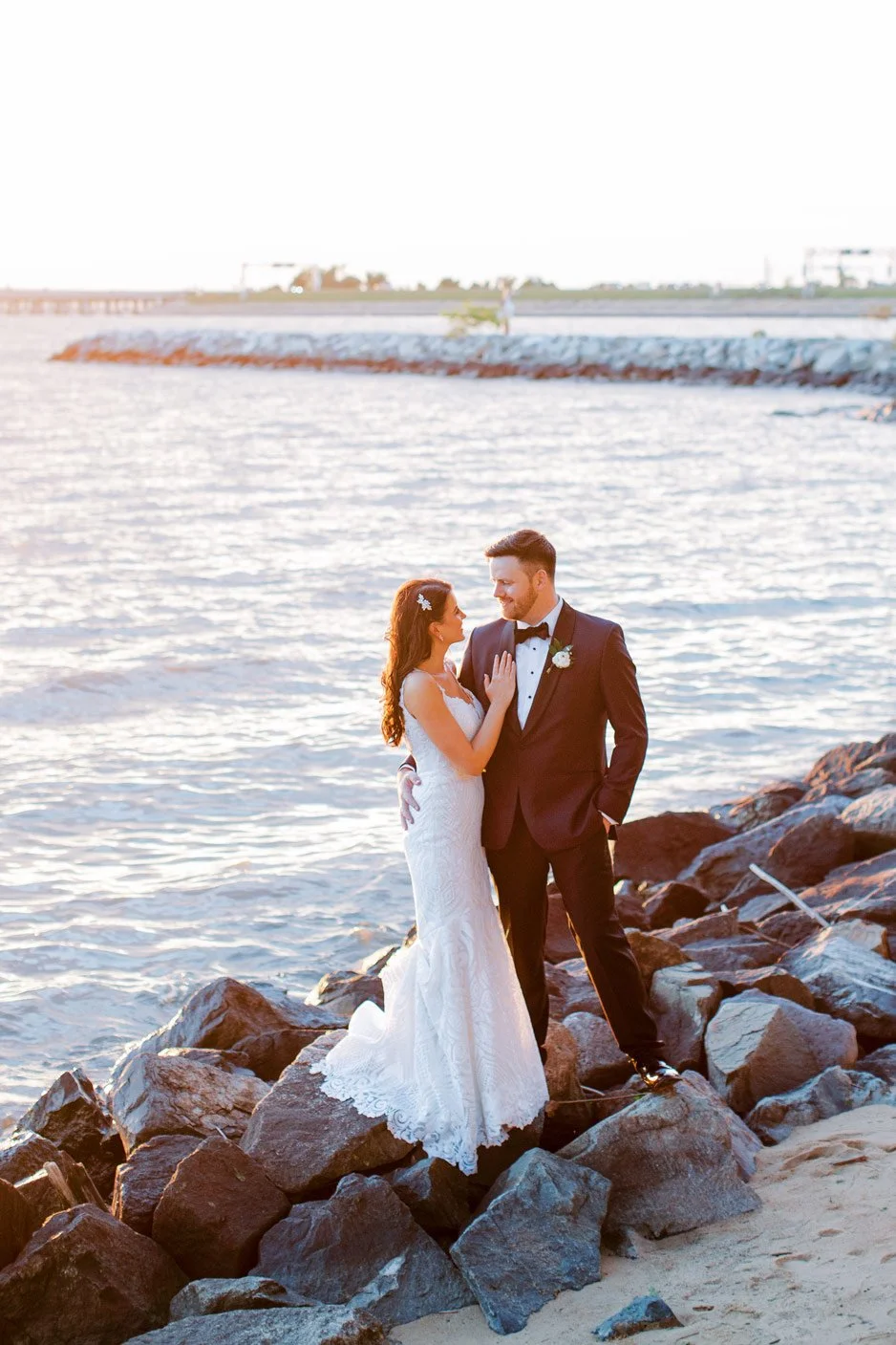Bride and Groom Photo by Corrin Jasinski Photography
